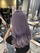 アミル(amiLe)&nbsp;ラベンダー/ハイトーン/ロング/D