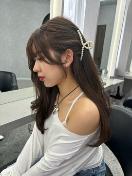 ボタン ハカタ(VOTAN hakata) 博多/福岡/韓国ヘア/前髪顔周りカット/レイヤー/暗めカラー