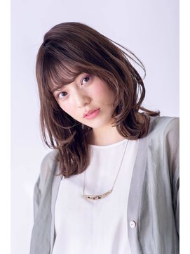 スノードロップ 荻窪(Snowdrop) 前髪/アンブレラカラー/こなれミディ/イメチェン/ウェーブパーマ