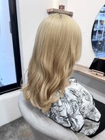 シアアルン 新小岩店(SHEER alun)&nbsp;ぱつっとミディアム/ダブルカラー/SHEERalun新小岩店