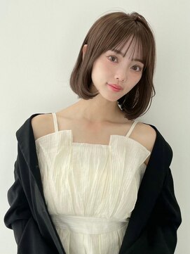 ユーフォリア 池袋東口駅前店(Euphoria) Korean風ボブ×グレージュ