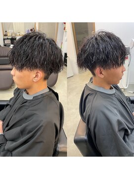 ザワン(The one) 縦落ちツイストパーマ