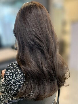 アリュウル 表参道(ALLURE) ラベンダーグレージュ×重めウェーブヘア◎ 佐藤