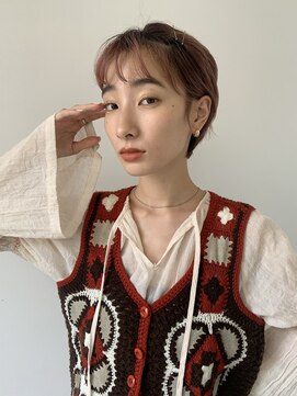 スクレ(s:;cre) 【ブリーチなしピンクベージュ】