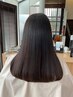 カット+和漢彩染カラー+ユキノハナトリートメント　￥14,850～