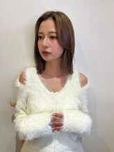 ヘアーデザインプレクト(Hair Design PRECT) 大人かわいいグレージュカラー