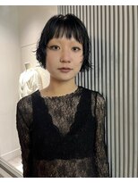 【チクロ】デザインカットパーマショート