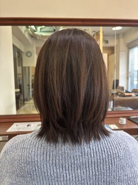 美容室ステラ　坂戸駅前店 くびれボブ