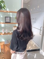 ジーナ 本八幡(Zina)&nbsp;艶髪ピンクブラウンカラー×韓国風巻き髪　Zina本八幡