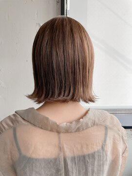 アグノス 青山(Agnos) 小顔 似合わせカット メルティーカラー ウェーブミディアム