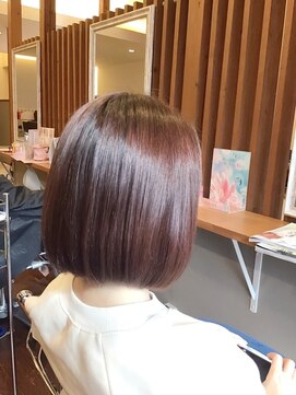 ピールアーク(peal ark) ピンクラベンダー×ミニボブ