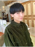 マッシュショート×刈り上げ