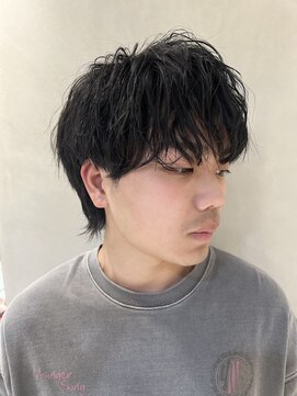 ロンドシエル 横浜(Lond ciel) men'sメンズカットフェザーパーマダウンパーマシャドウパーマ