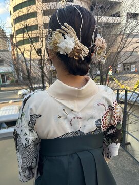 ツイギー 宮西店(TWiGGY) シニヨンヘアアレンジ