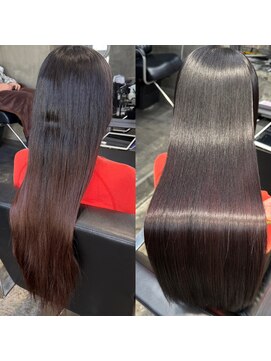 ローリー(Rowlly) 美髪矯正 Before After