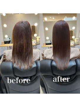 ツヤと髪 クリム(crim) 髪質改善、白髪染め 30代、40代、50代