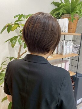 ディーエックス ウエスト(Dxxxx WEST) 丸みショートカット ショートヘア ショートカット