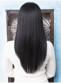 ロング黒髪ストレート