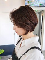 エイス 梅田 中津(Ace)&nbsp;ショートレイヤー　ブラウンカラー