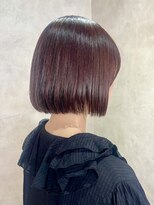 エンクス(enx)&nbsp;ミディアムヘア/暗めカラー/グランマッシュ/鶴ヶ峰YS101