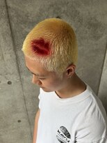 アンドピース and peace デザイン坊主