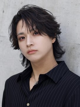 ボブウルフシースルーフェザー　【下北沢/men's】