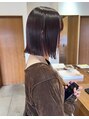 マレット 南蔵王(mullet.)&nbsp;bob style 扱いやすくて、似合うボブをご提案いたします！