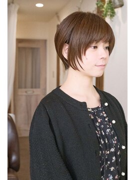 ルーシー ヘアデザインワークス(Lucy Hair Design Works) サロンワーク×ショートレイヤー