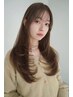 気になるうねり対策☆前髪縮毛矯正＋カット￥7000