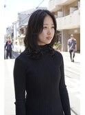 レイヤーカット ミディアム