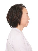 えがお美容室 【えがお美容室】50代・60代の方に☆華やかひし形ショートボブ