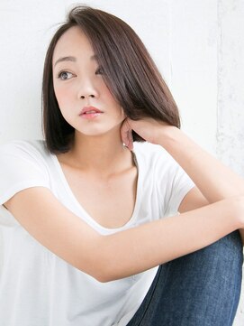 リリアン 表参道(relian) ツヤサラボブ☆《relian自社開発トリートメント》