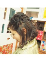 ポルタカリーナサロン(PORTA CARINA SALON)&nbsp;外ハネボブ&ハーフアレンジ