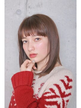 アンドヘアー 西葛西(&-HAIR) 【&-hair/鈴木孝治】大人 シンプルミディアム 西葛西