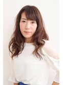 大人かわいいナチュラルルーズなパーマスタイル