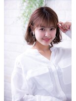 ヘアーアートシフォン 池袋西口店(Hair art chiffon)&nbsp;トリートメントカールとグラデーションカラーの重めふわミディ