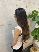 ヘア デザイン ビーチ(Hair Design Beach)&nbsp;【Beach】　ナチュラルグラーデーション×ロングレイヤー