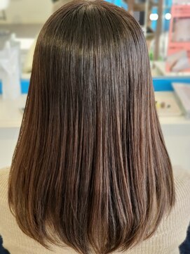 ベルメール ヘアー(Belle mer hair) 艶サラグレージュ