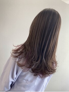 ローレン(Lolen.) 《透明感極細ハイライト》×ミディアムローレイヤー