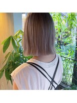 キー(kii)&nbsp;beige　ブリーチカラー  ダブルカラー　福岡　天神　今泉　薬院