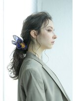 ミエル ヘア 新宿(miel hair)&nbsp;〈mielhair新宿〉ヘアアレンジ　ヘアセット　大人の抜け感ヘア