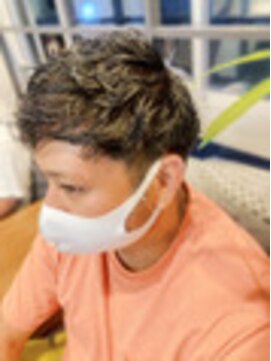 クシュ 所沢東口店(kusyu...) かき上げ韓国マッシュサイドパーマニュアンスマッシュ(所沢)