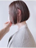 【morio 原宿】大人可愛い 切りっぱなし ミニボブ