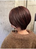 ACE 横浜 ハンサムショート×ラベンダーピンク