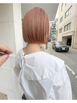 ムジーク(Musiiik) オレンジベージュとミニボブ