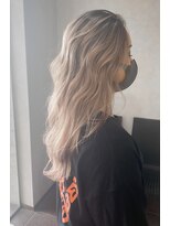 タイドヘア 茨木店(TIDE HAIR)&nbsp;ミルクティーブラウン_バレイヤージュ