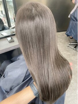スターズ 川越店(STARS) シルバーアッシュグレージュ スモーキーグレージュ ブリーチなし
