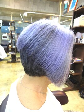 ヴァンテアン 巣鴨店 30代40代50代◎大人ナチュラルショートボブ、ノンジアミンカラー