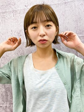 エアー 横浜(AIR) 【長谷川】20代30代40代◎ミニボブ外はね