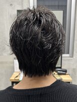 フイ 代々木(Hui)&nbsp;メンズ/アップバング/ツーブロックマッシュ/束感ショート/波巻き